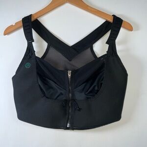 Black Women's Intimate Zip-Front Bra